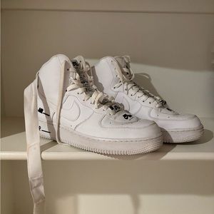 Men’s Nike Air Force 1 High Tops White VGUC Size 10